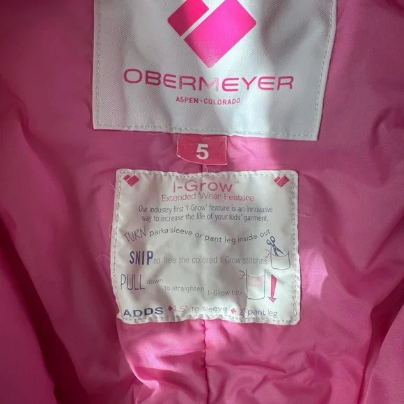 Obermeyer ski set
